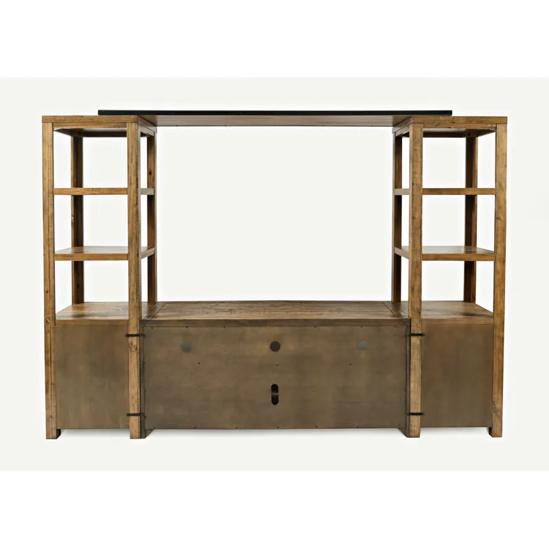 Telluride Rustic Farmhouse Solid Wood 60\'\' TV Console Stand