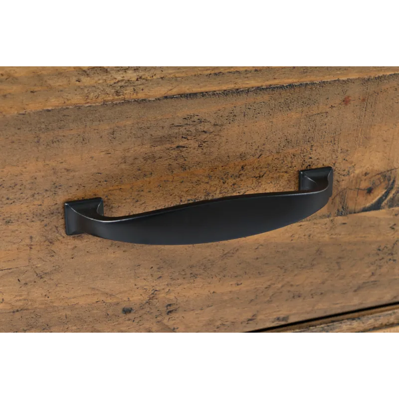 Telluride Rustic Farmhouse Solid Wood 70\'\' TV Console Stand