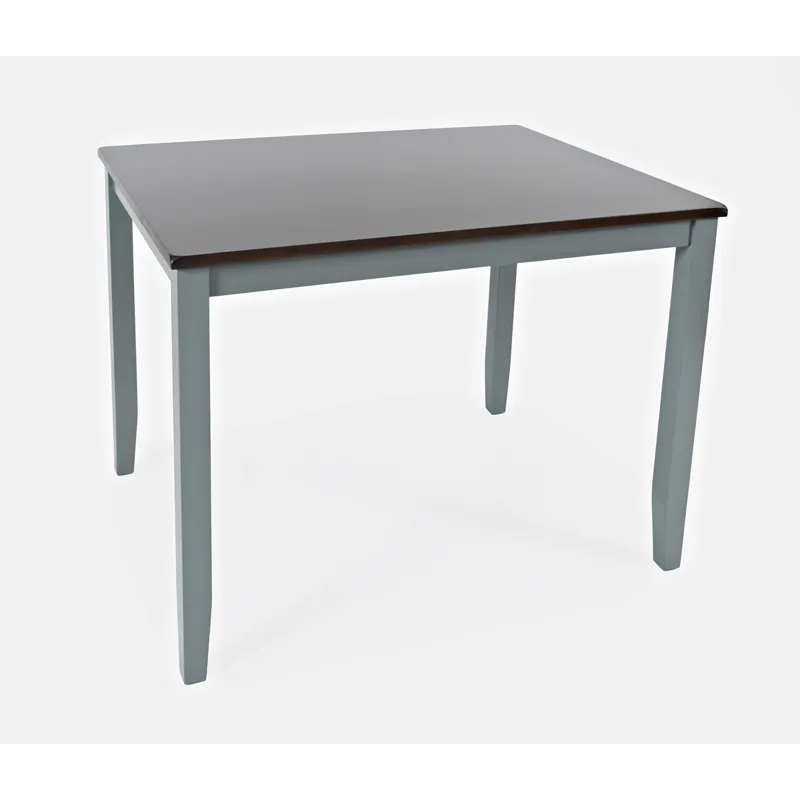 Asbury Park Solid Wood Farmhouse Four Piece Counter Height Dining Set With Bench