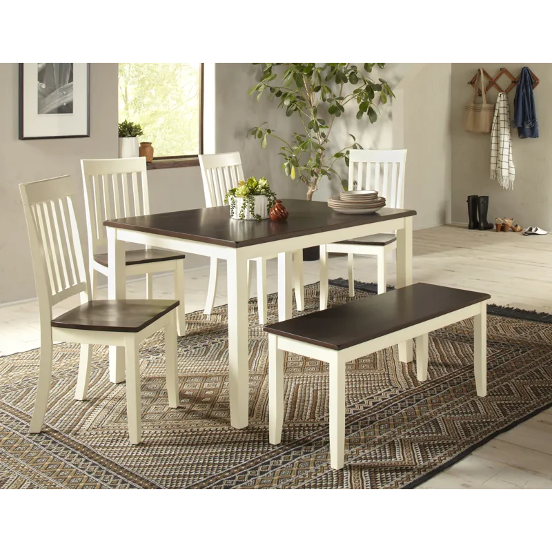 Decatur Lane Farmhouse Solid Wood Dining Chair(Set Of 2)