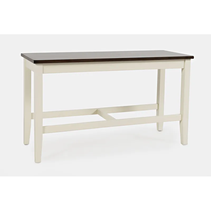 Decatur Lane Farmhouse 4 Piece Solid Wood Counter Height Set