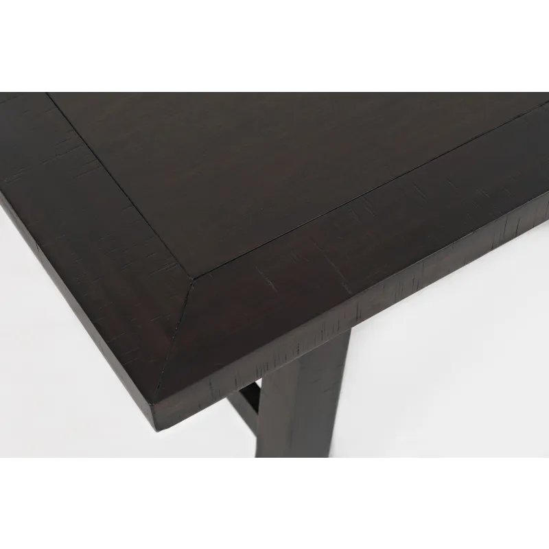 American Rustics 72\" Distressed Solid Wood Trestle Dining Table