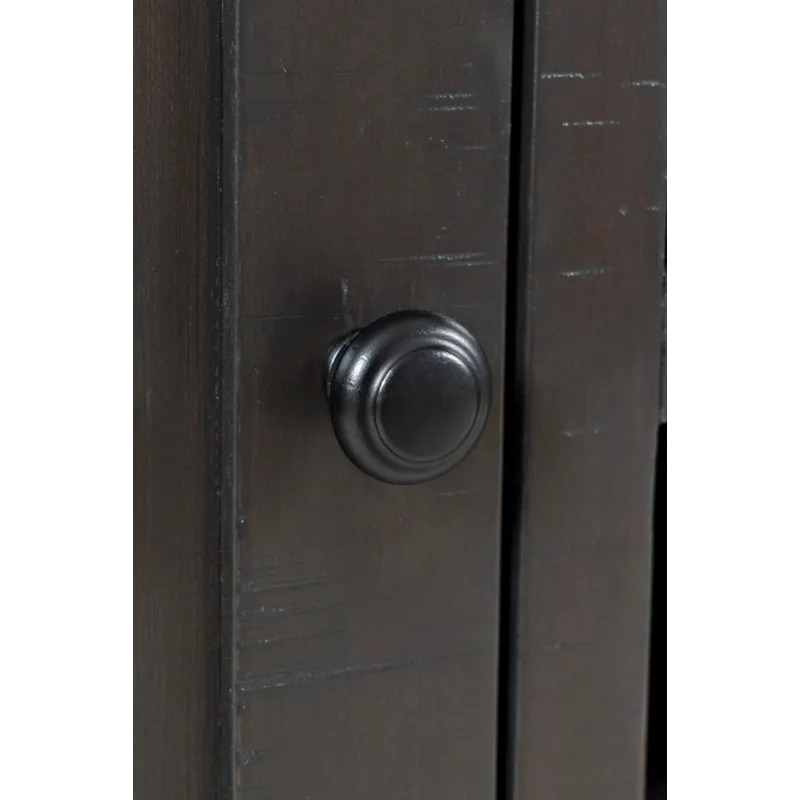 American Rustics Sideboard Buffet With Wine Rack