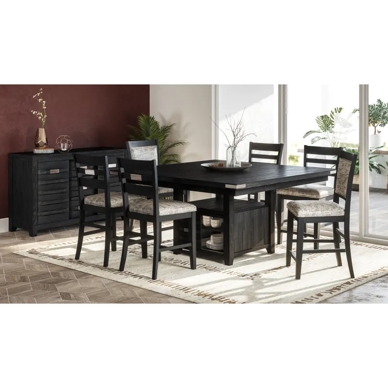 Altamonte Contemporary Adjustable Height Square 60\" Storage Table