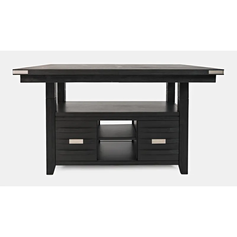Altamonte Contemporary Rectangle Dining Table With Adjustable Height