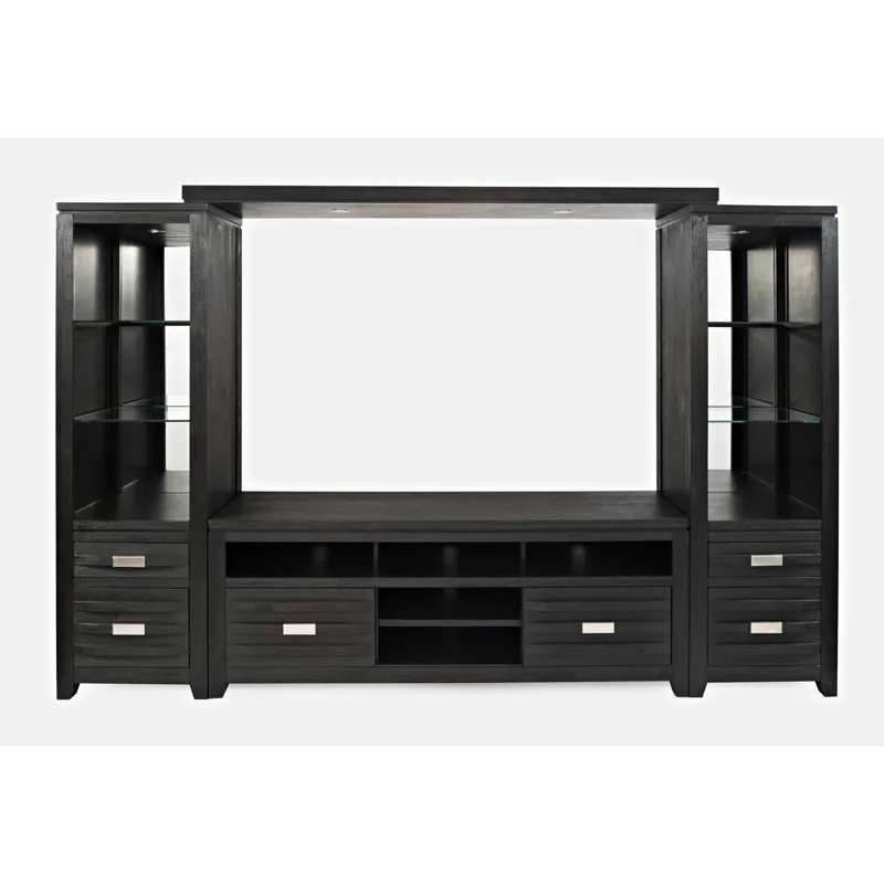 Altamonte Contemporary Entertainment Center With 70\'\' TV Console And LED Lights