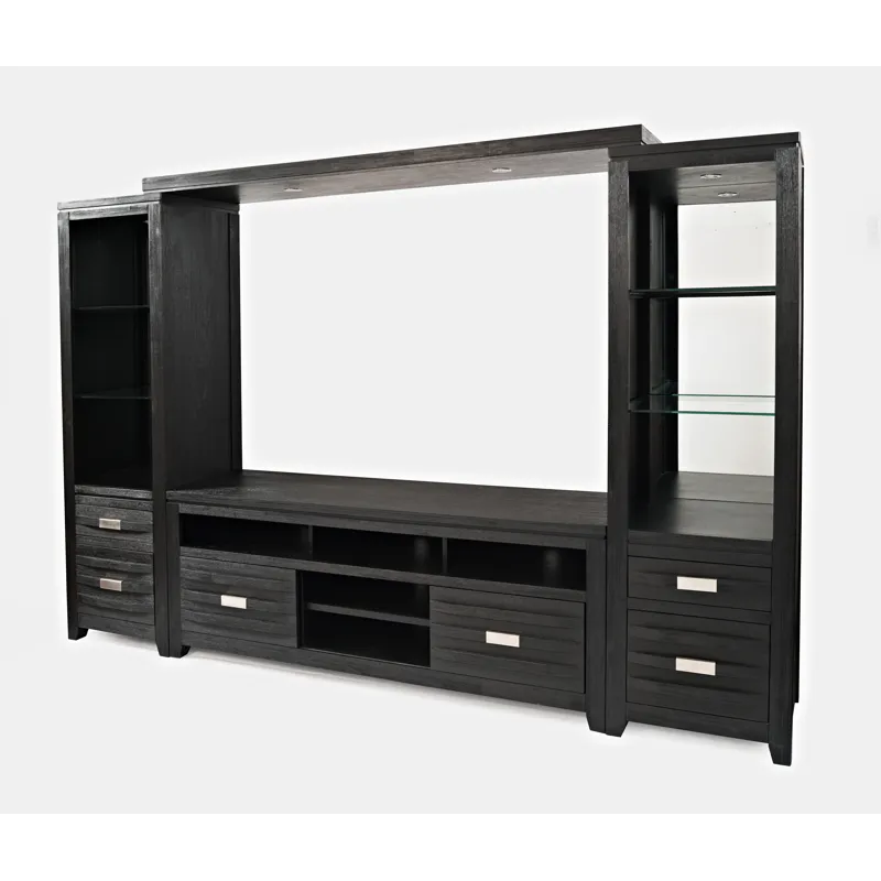 Altamonte Contemporary Entertainment Center With 70\'\' TV Console And LED Lights