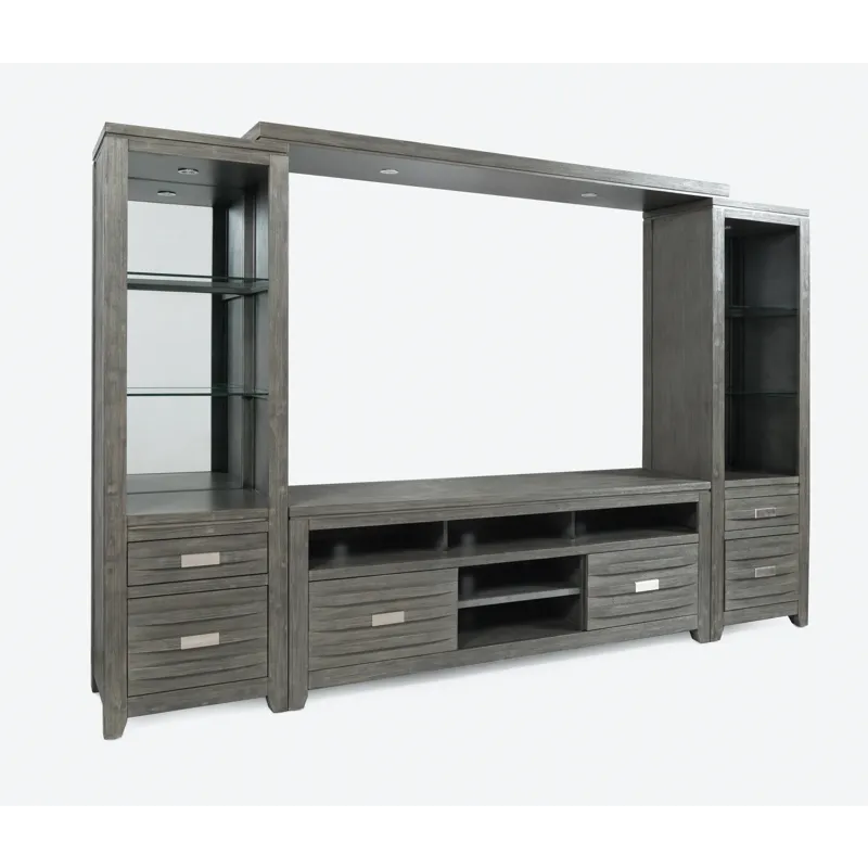 Altamonte Contemporary Entertainment Center With 70\'\' TV Console And LED Lights