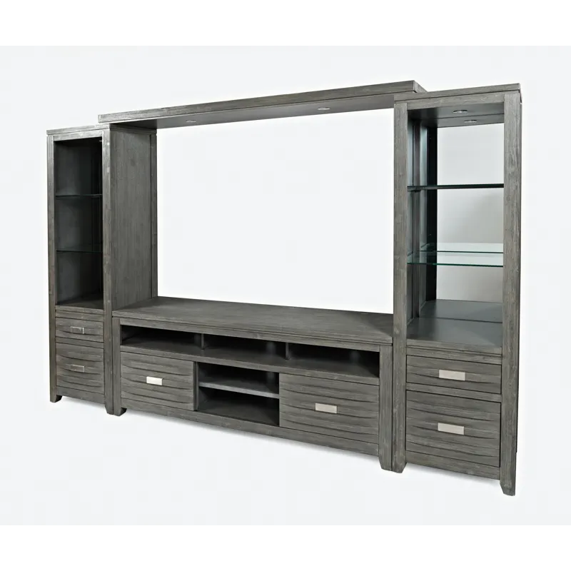Altamonte Contemporary Entertainment Center With 70\'\' TV Console And LED Lights