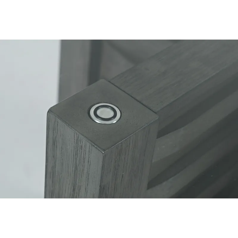 Altamonte Contemporary 48\" Round Dining Table With Glass Top