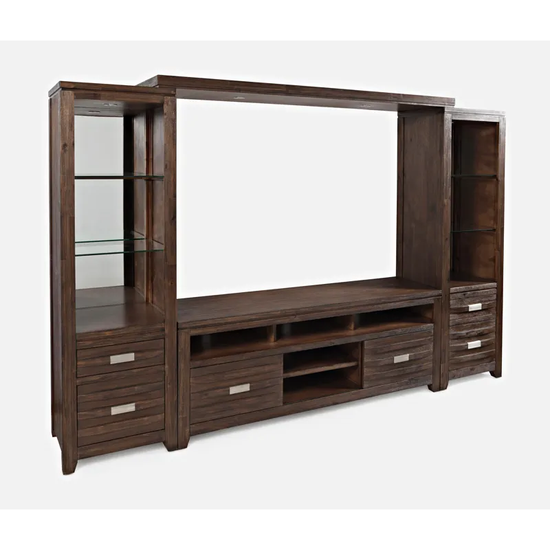 Altamonte Contemporary Entertainment Center With 70\'\' TV Console And LED Lights