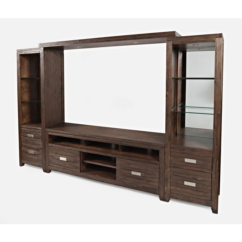 Altamonte Contemporary Entertainment Center With 70\'\' TV Console And LED Lights