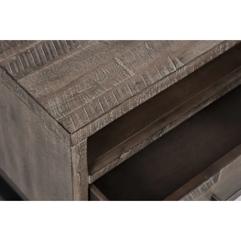 East Hampton Distressed 48\" Solid Wood Coffee Table