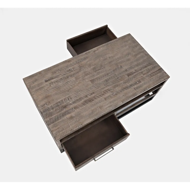 East Hampton Distressed 48\" Solid Wood Coffee Table