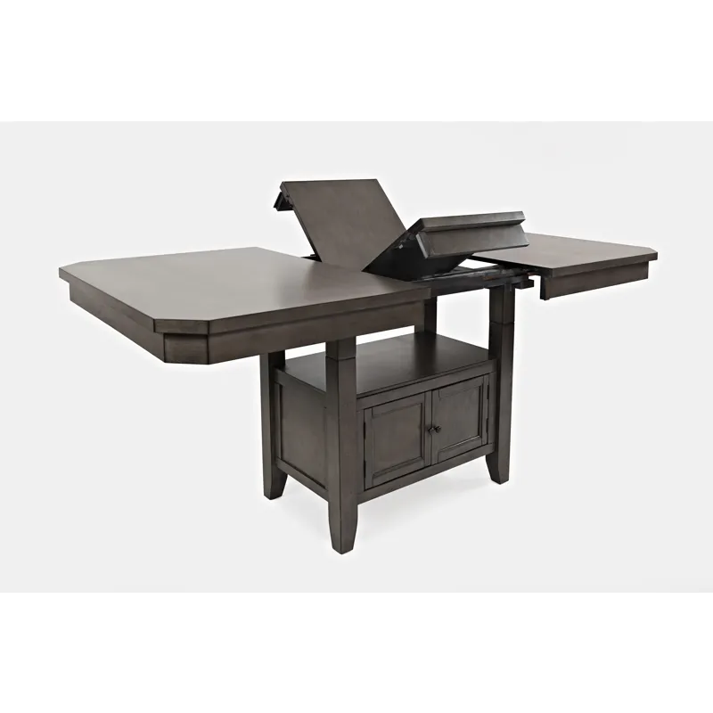 Manchester Contemporary Adjustable Height 78\" Rectangle Dining Table