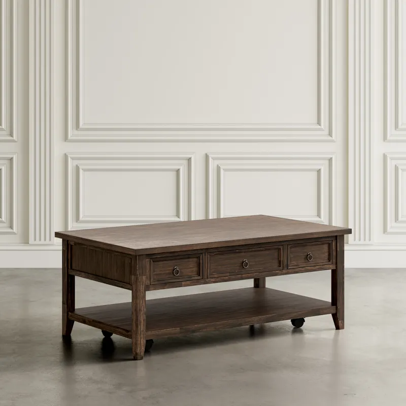 Bakersfield Mission Style Lift-Top Coffee Table