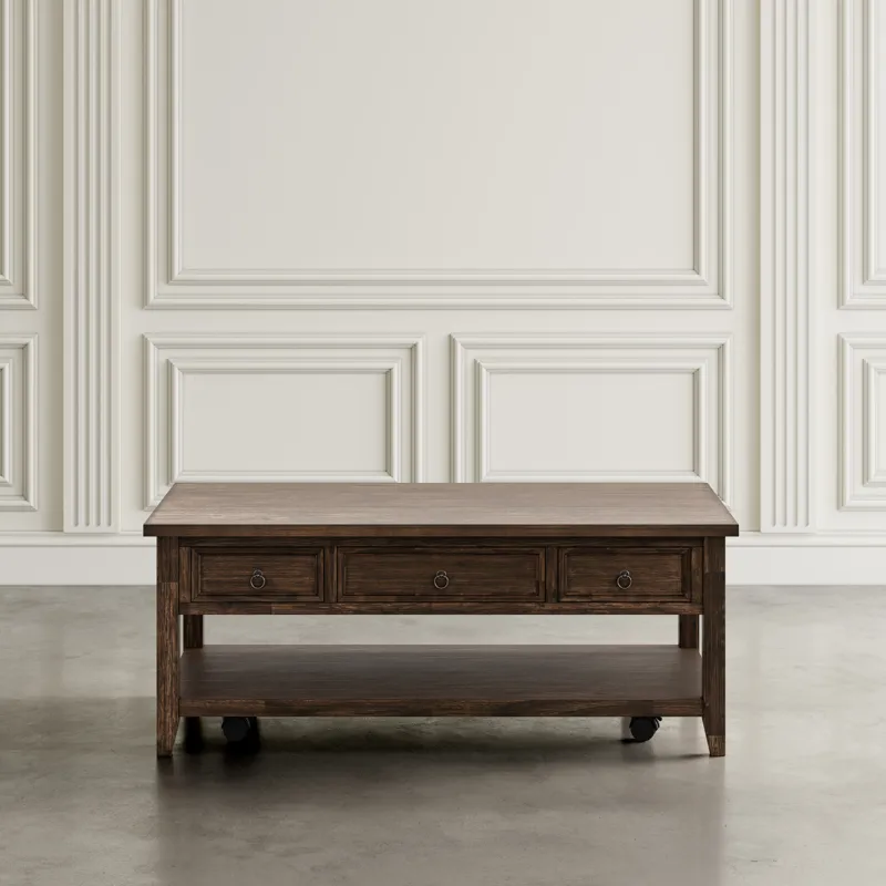 Bakersfield Mission Style Lift-Top Coffee Table