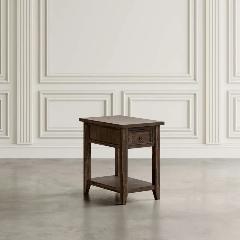 Bakersfield Transitional Rustic Three Piece Living Room Coffee, End Table And Side Table Set