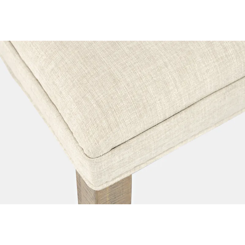 Carlyle Crossing Modern Rustic Distressed Solid Wood Upholstered Parsons Dining Chair(Set Of 2)