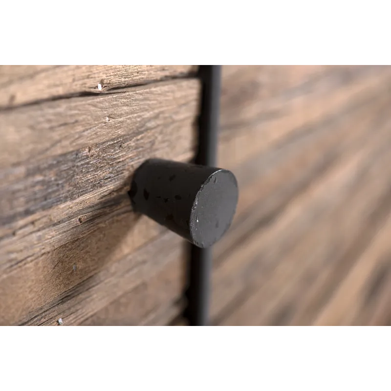 Reclaimed Solid Wood Astral Plains 3 Door Accent Cabinet