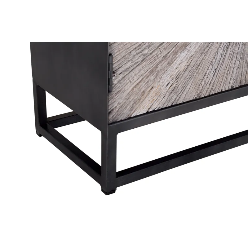 Reclaimed Solid Wood Astral Plains 2 Door Accent Cabinet