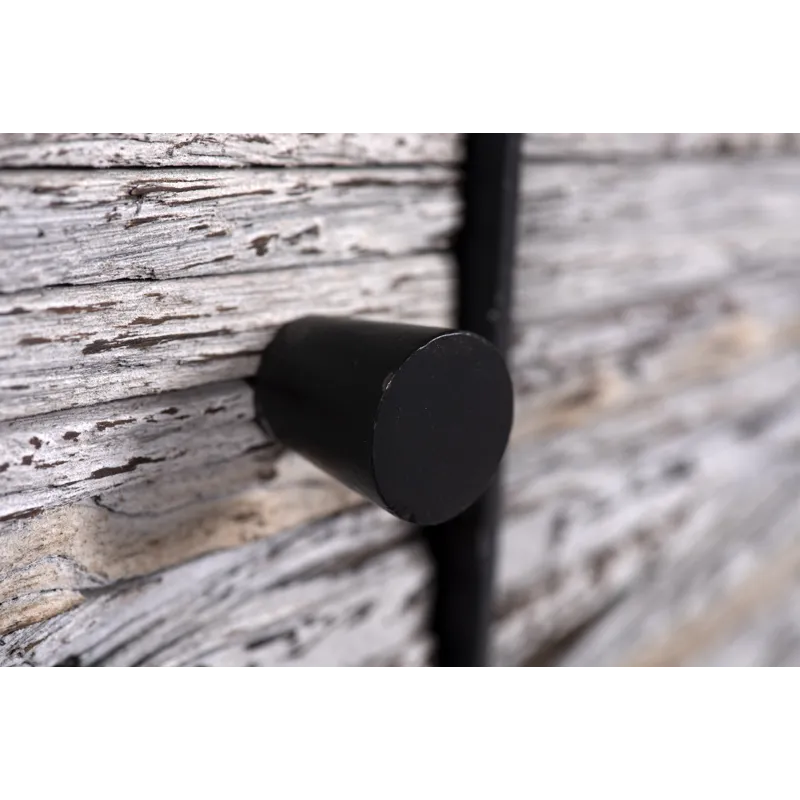 Reclaimed Solid Wood Astral Plains 3 Door Accent Cabinet