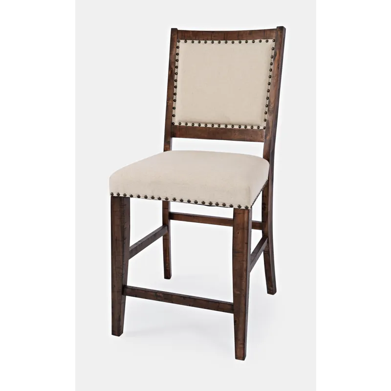 Fairview Transitional Upholstered Counter Stool(Set Of 2)