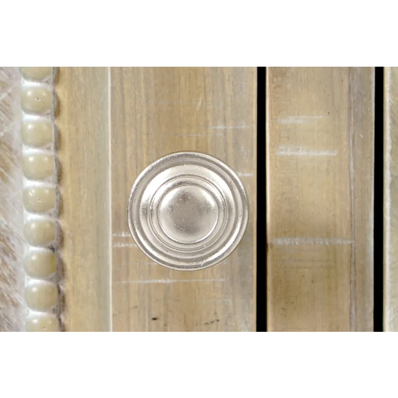 Fairview Transitional Herringbone Modern Distressed Solid Wood Buffet Server