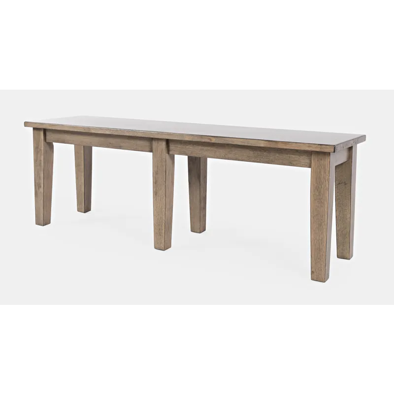 Prescott Park Modern Contemporary 52\'\' Solid Wood Dining Bench