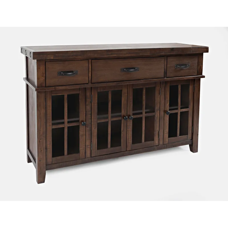 Mission Viejo Distressed 3 Drawer Server