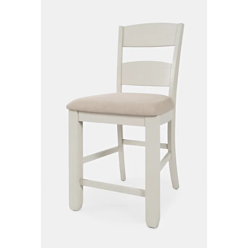 Dana Point Upholstered Ladderback Stool(Set Of 2)