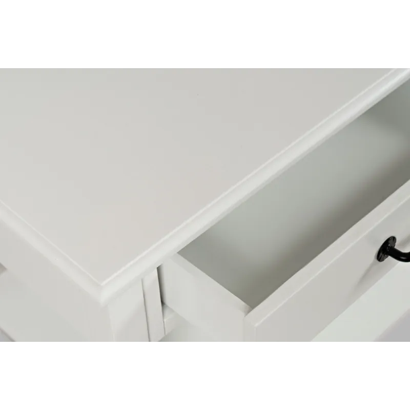 North Fork Acacia 2 Drawer Sofa Table