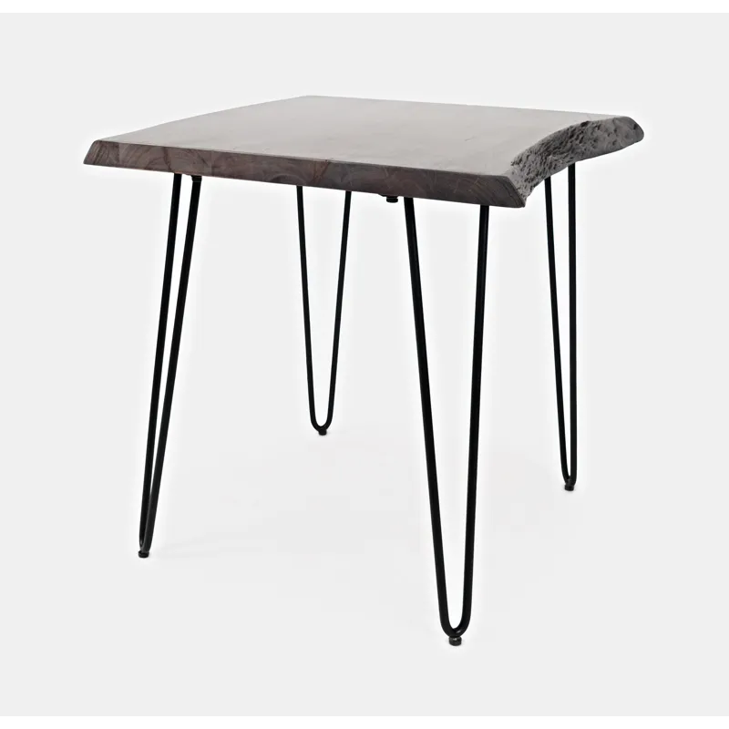 Nature\'s Edge 24\'\' Solid Acacia Square End Table