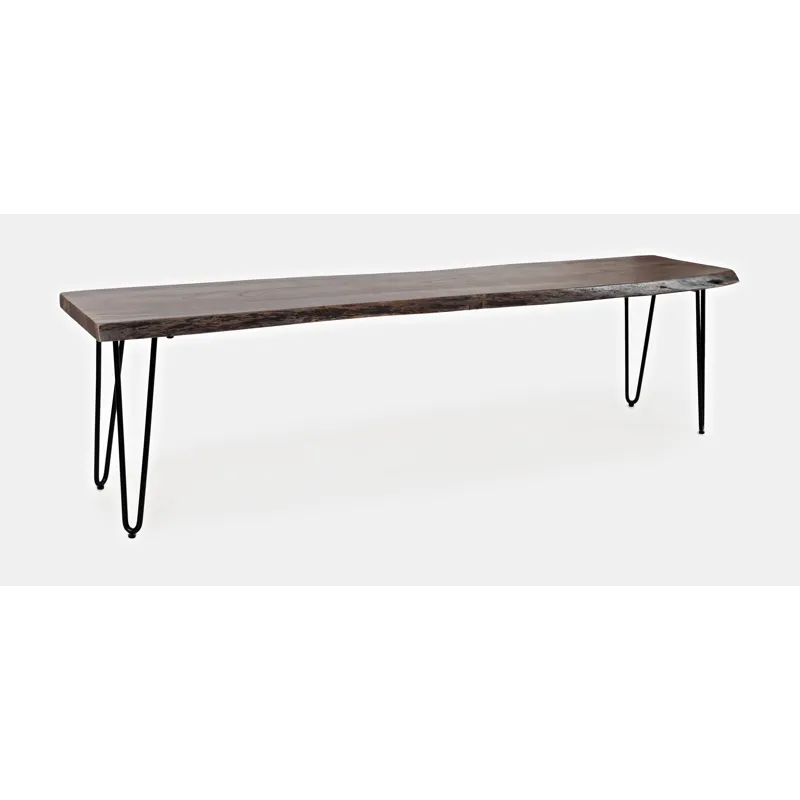 Nature\'s Edge 70\" Solid Acacia Bench