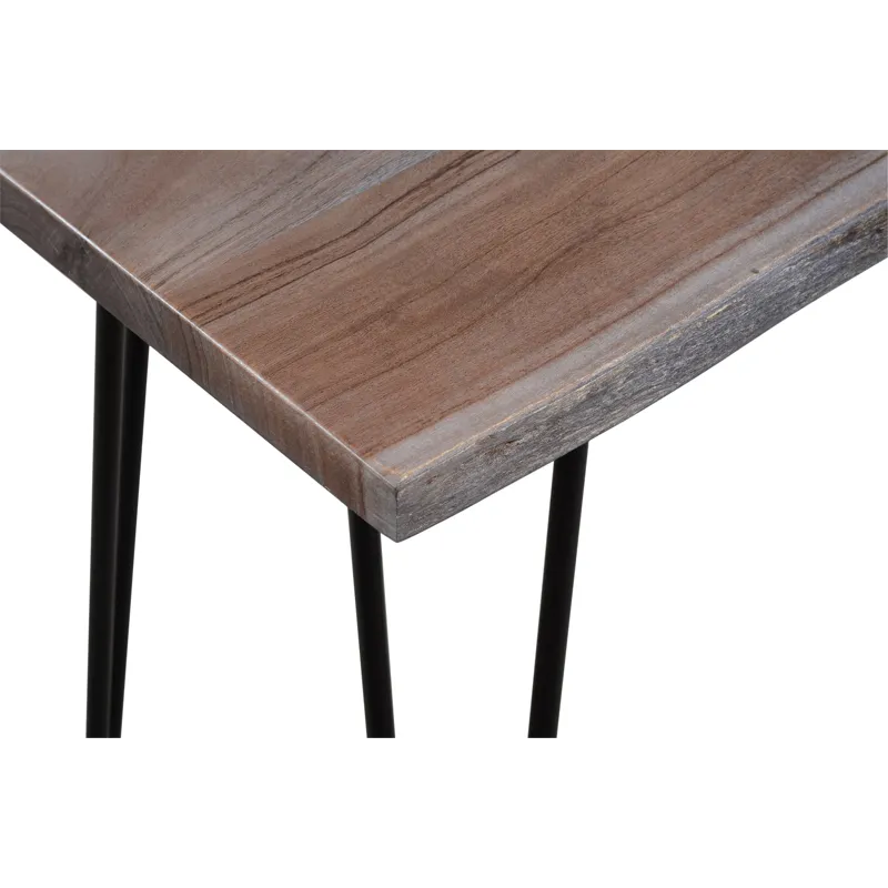 Nature\'s Edge Solid Acacia Counter Height Sofa Dining Table