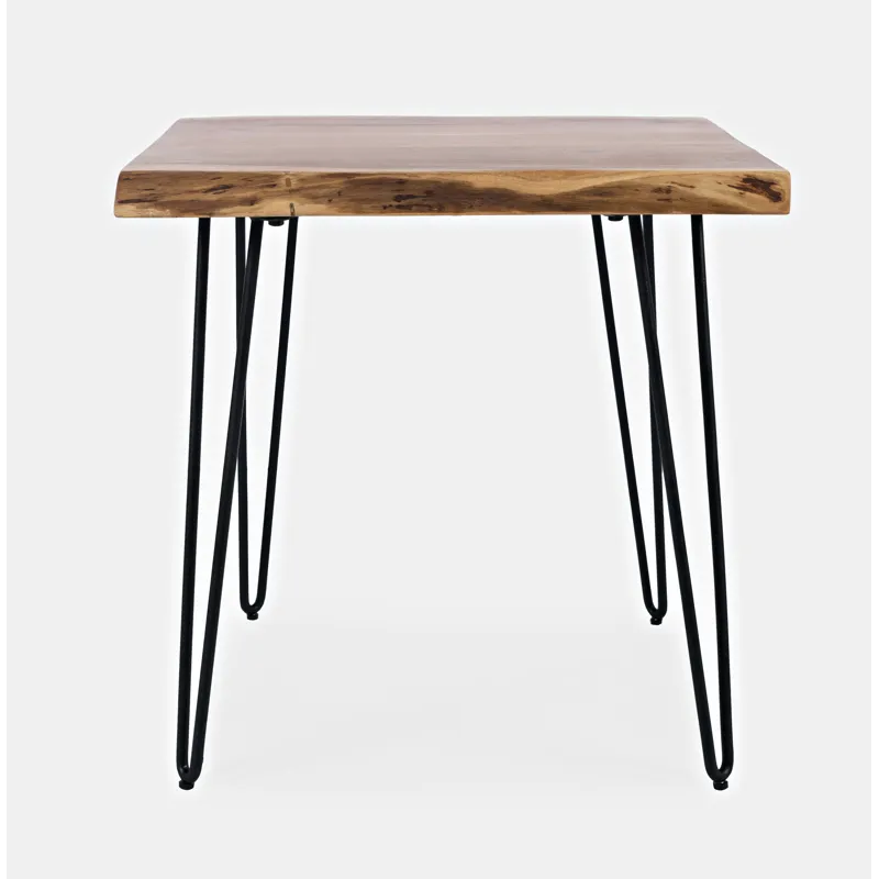 Nature\'s Edge 24\'\' Solid Acacia Square End Table