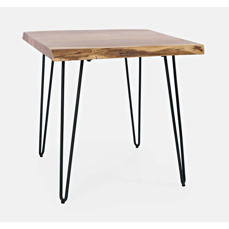 Nature\'s Edge 24\'\' Solid Acacia Square End Table