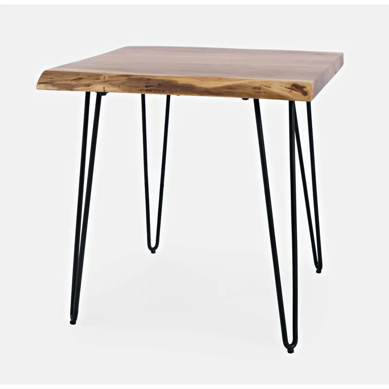 Nature\'s Edge 24\'\' Solid Acacia Square End Table