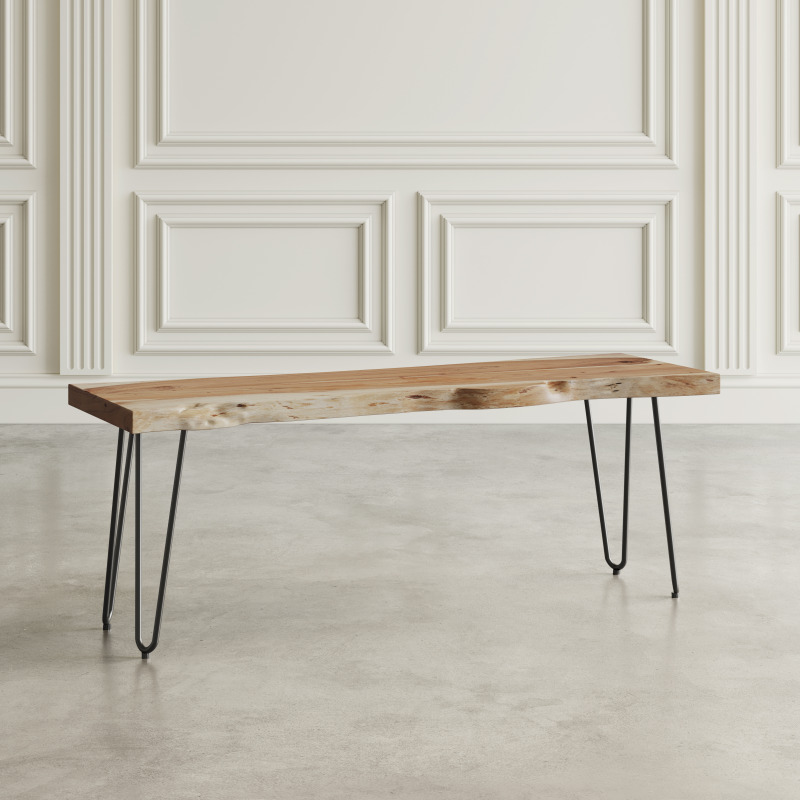 Nature's Edge Live Edge 48" Bench