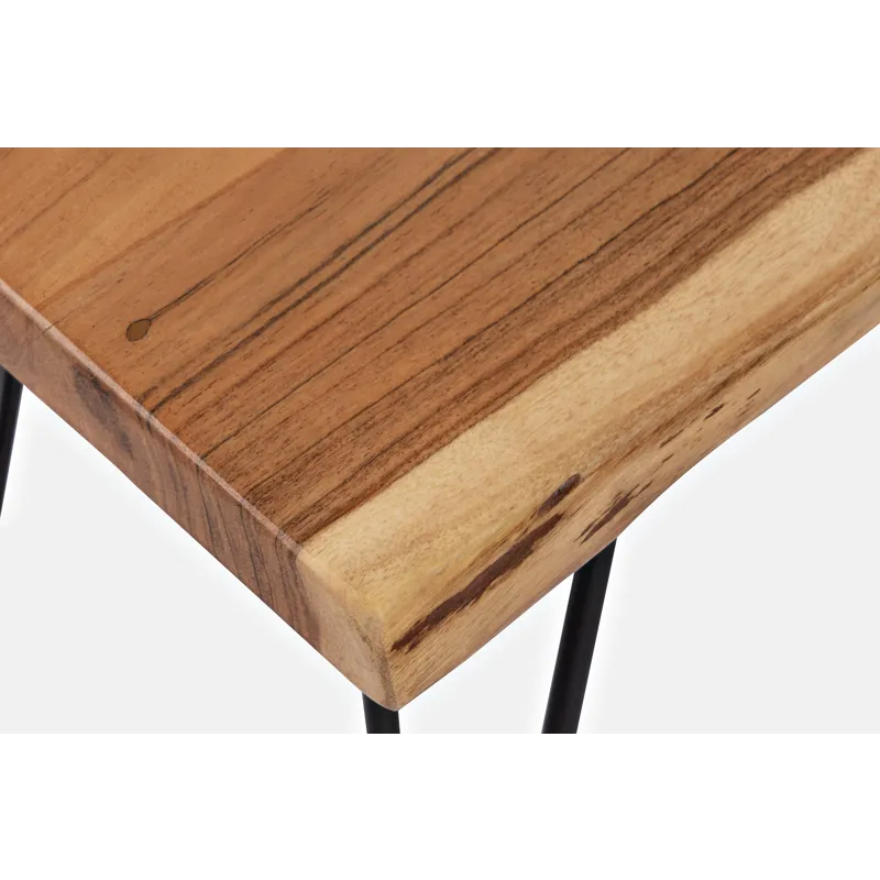 Nature\'s Edge 70\" Solid Acacia Bench