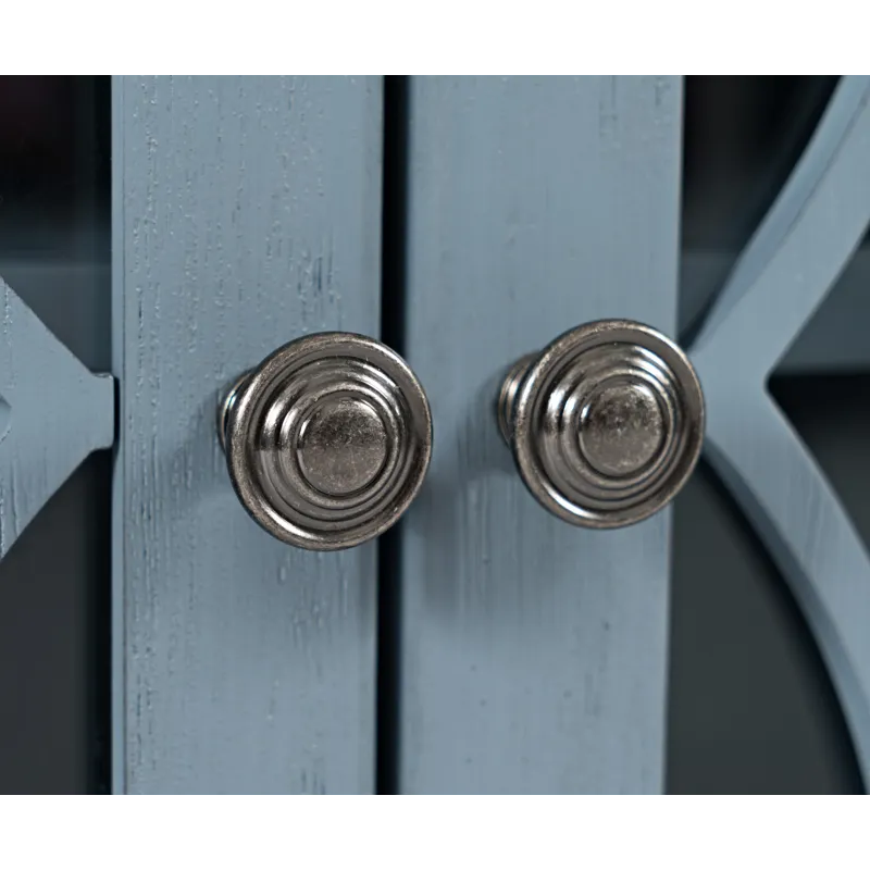 Aurora Hills Country Wire-Brushed 6 Door Accent Chest