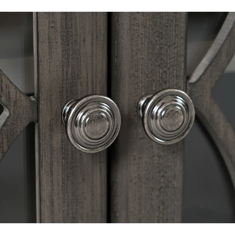 Aurora Hills Country Wire-Brushed 4 Door Accent Chest