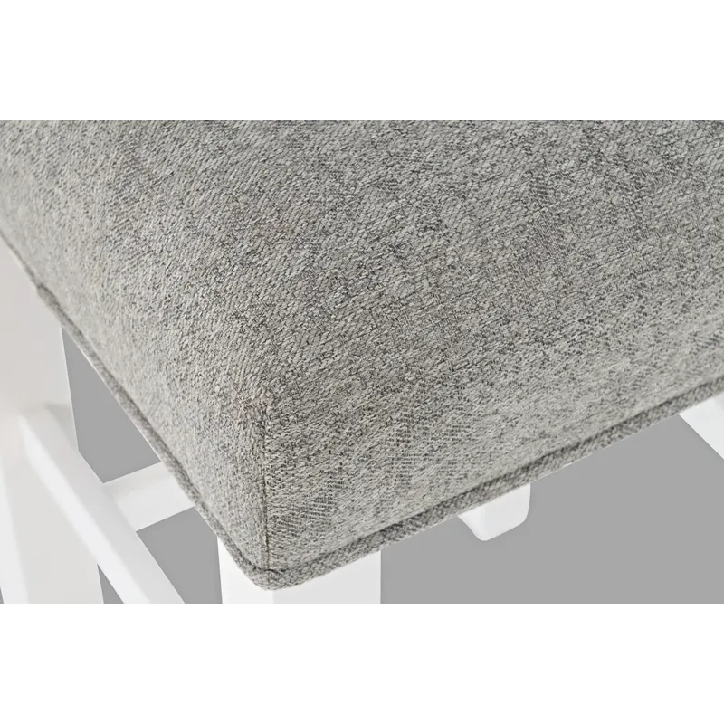 Urban Icon Contemporary 4 Piece Counter Height 66\" Dining Table Set With USB Charging