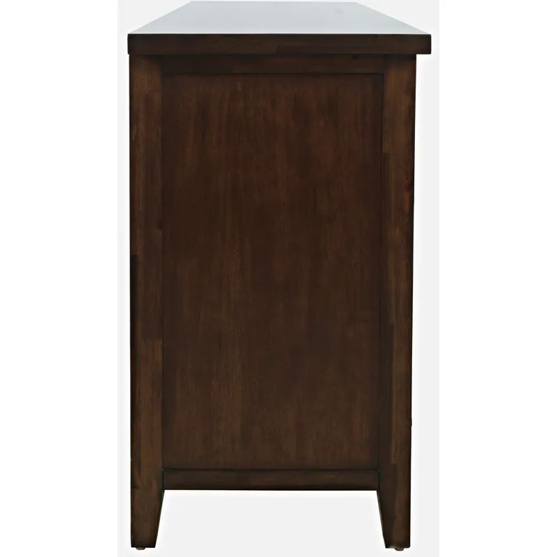 Urban Icon Contemporary 60-Inch Storage Console TV Stand With Electric Fireplace