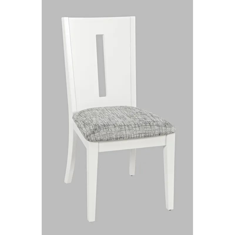 Urban Icon Contemporary Slotback Upholstered Dining Chair(Set Of 2)