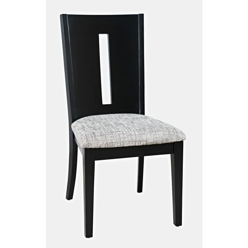Urban Icon Contemporary Slotback Upholstered Dining Chair(Set Of 2)