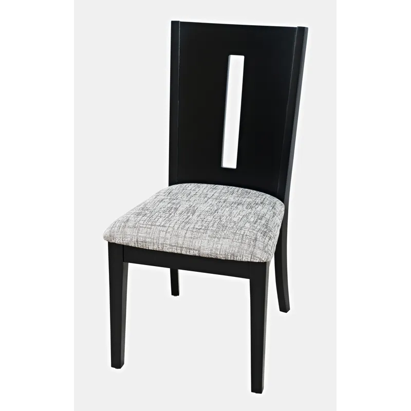 Urban Icon Contemporary Slotback Upholstered Dining Chair(Set Of 2)