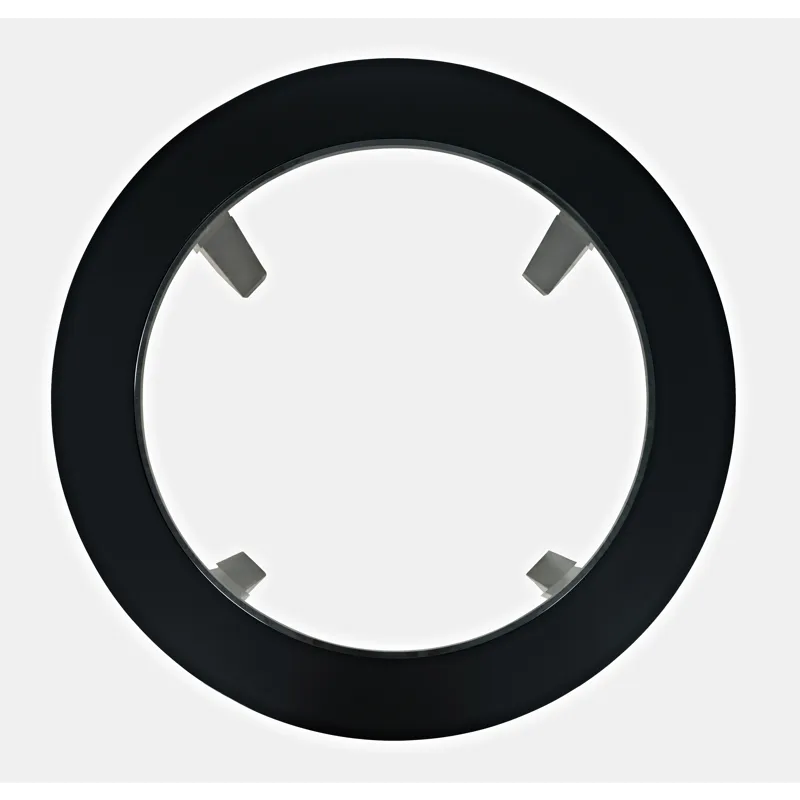 Urban Icon Contemporary 42\" Round Five-Piece Dining Set With Upholstered Chairs