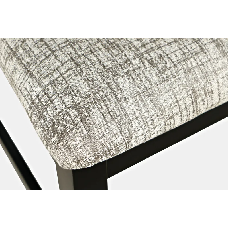 Urban Icon Contemporary Slotback Upholstered Counter Stool(Set Of 2)