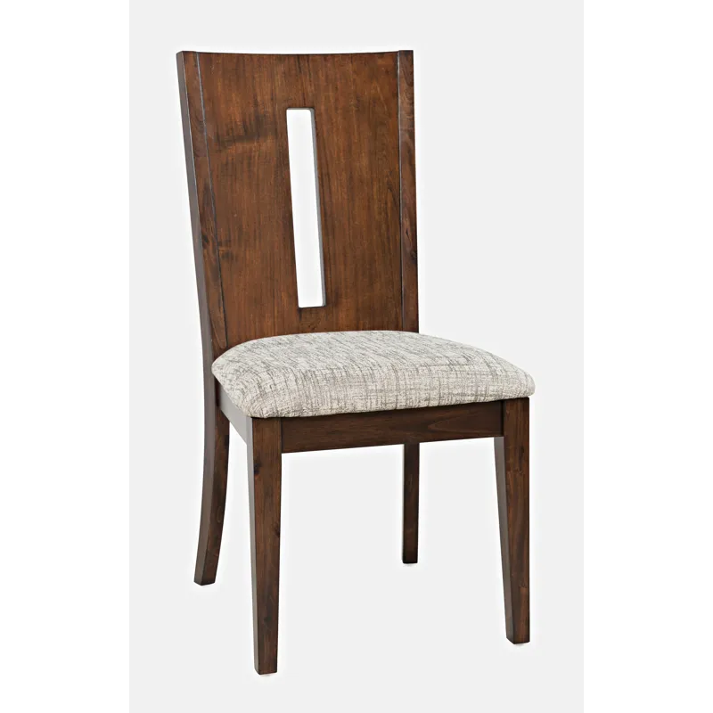 Urban Icon Contemporary Slotback Upholstered Dining Chair(Set Of 2)